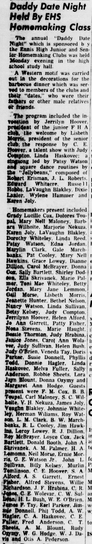 other Newspaper clipping from Feb 28, 1957 5922268