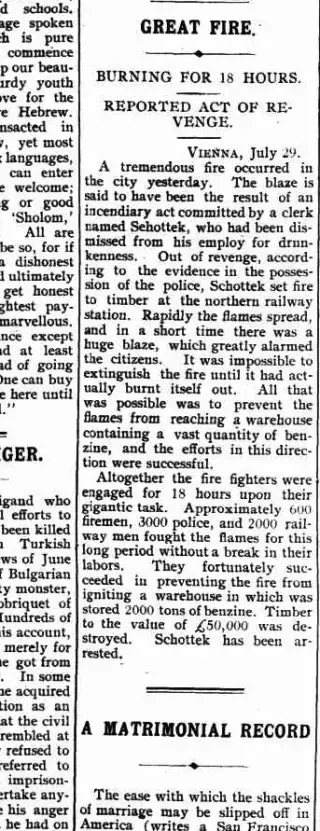 other Newspaper clipping from Aug 4, 1911 5922363