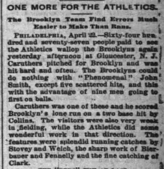 other Newspaper clipping from Apr 22, 1889 5922400