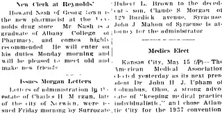 other Newspaper clipping from May 15, 1936 5922882