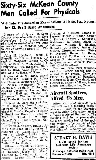 Military Newspaper clipping from Nov 1, 1950 5923017