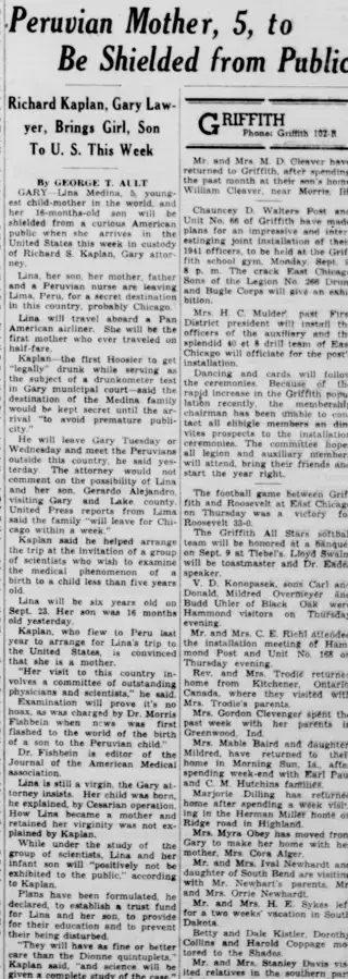 other Newspaper clipping from Sep 8, 1940 5923306