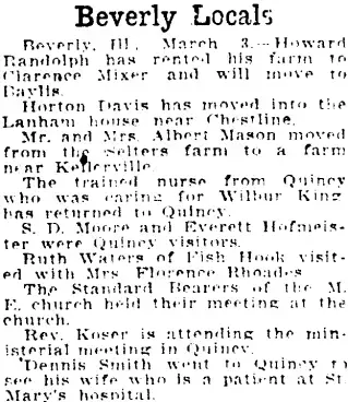 other Newspaper clipping from Mar 3, 1922 5923443