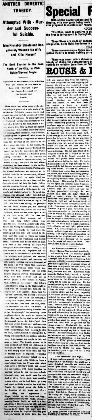 other Newspaper clipping from May 12, 1885 5923507