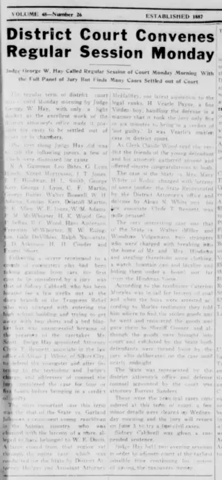 other Newspaper clipping from May 3, 1935 5923626