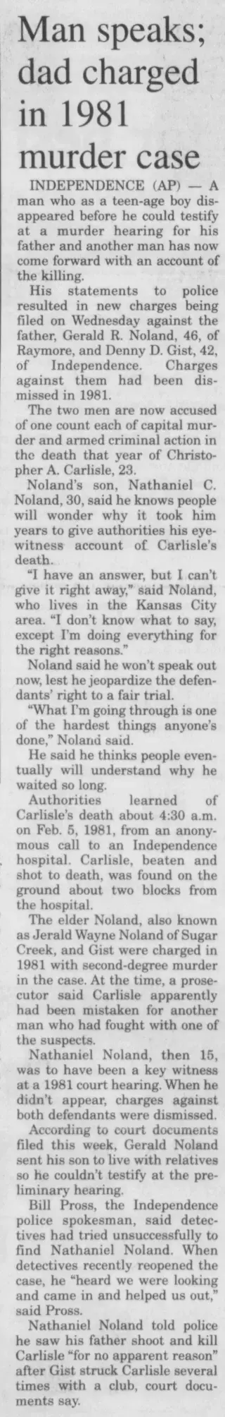 other Newspaper clipping from Aug 22, 1997 5923646