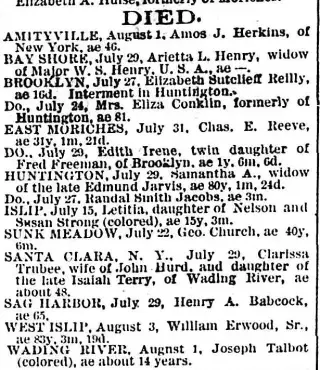 other Newspaper clipping from Aug 7, 1886 5923766