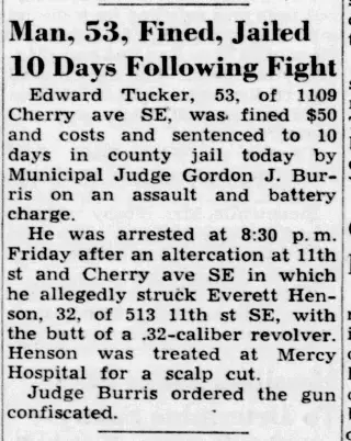 Crime Newspaper clipping from Oct 21, 1950 5923788