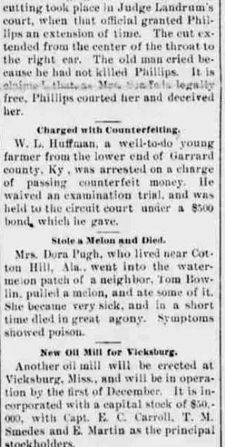 other Newspaper clipping from Aug 20, 1898 5923854