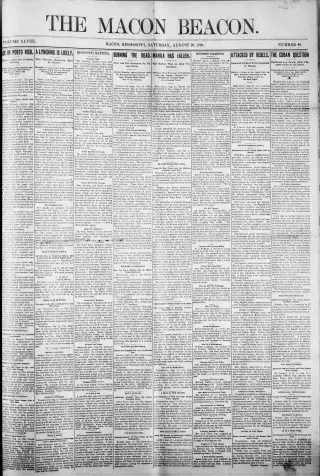 other Newspaper clipping from Aug 20, 1898 5923876