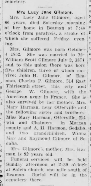 other Newspaper clipping from Mar 9, 1919 5923902