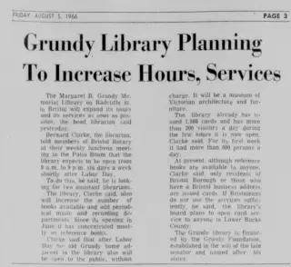 other Newspaper clipping from Aug 5, 1966 5924192