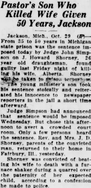 other Newspaper clipping from Oct 30, 1929 5924286