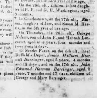 other Newspaper clipping from Apr 4, 1857 5924589