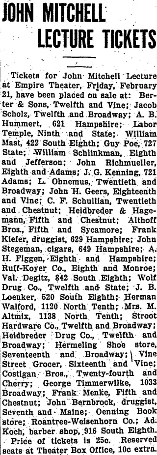 other Newspaper clipping from Feb 12, 1913 5924613