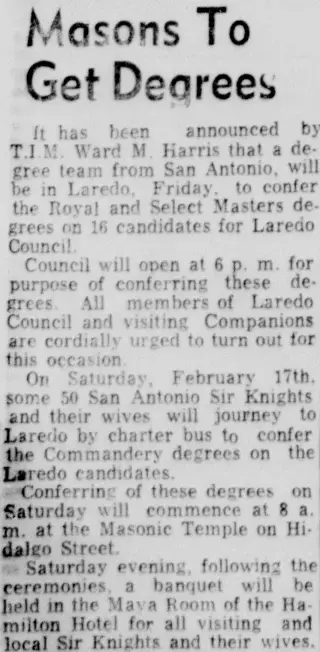 other Newspaper clipping from Feb 13, 1962 5924886