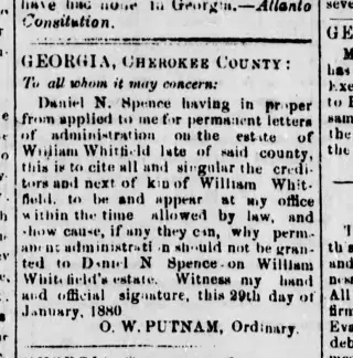 other Newspaper clipping from Jan 30, 1880 5925263