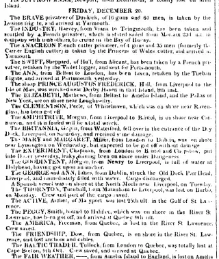 other Newspaper clipping from Dec 22, 1811 5925939