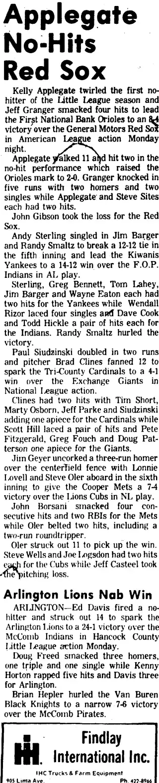 other Newspaper clipping from May 14, 1974 5926371