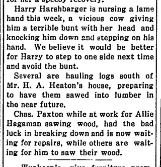 other Newspaper clipping from Feb 23, 1910 5926453
