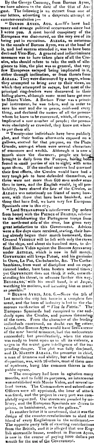 other Newspaper clipping from Oct 23, 1812 5926848