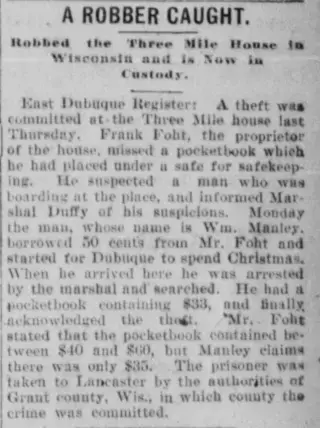other Newspaper clipping from Dec 30, 1900 5927344