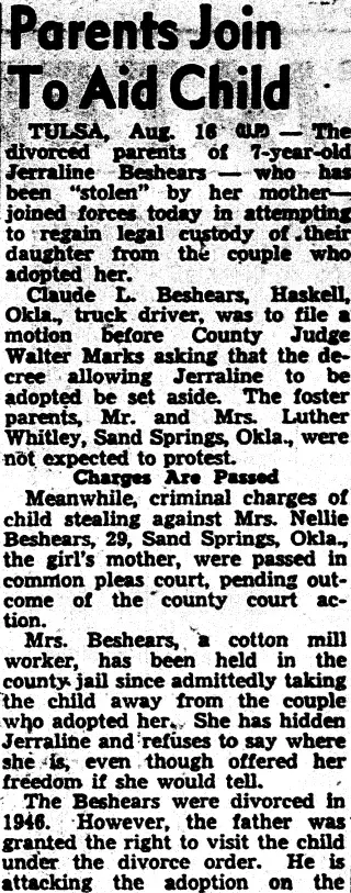 other Newspaper clipping from Aug 16, 1949 5927556