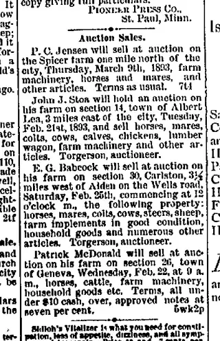 other Newspaper clipping from Feb 15, 1893 5927831