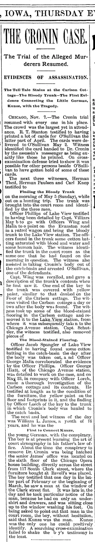 other Newspaper clipping from Nov 7, 1889 5927937