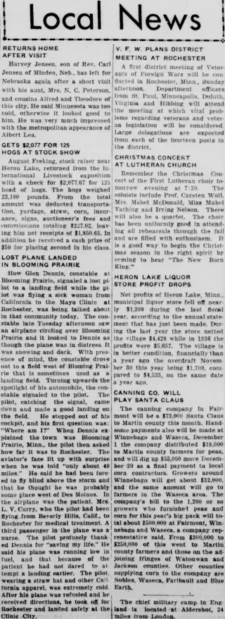 other Newspaper clipping from Dec 11, 1937 5928078