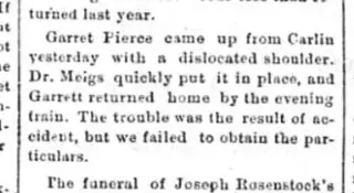 other Newspaper clipping from May 27, 1883 5928357