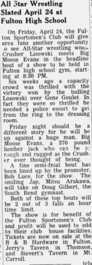 other Newspaper clipping from Apr 23, 1964 5928617