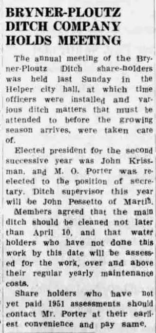 other Newspaper clipping from Feb 28, 1952 5929643