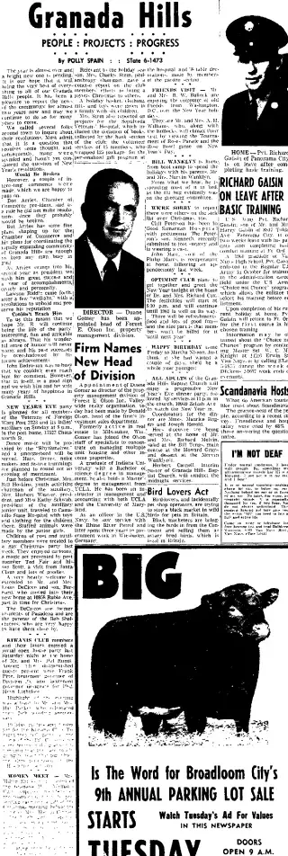 other Newspaper clipping from Dec 31, 1961 5929644