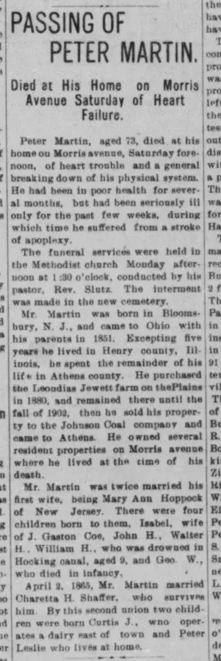 other Newspaper clipping from Apr 20, 1905 5929884
