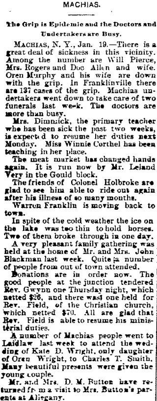 other Newspaper clipping from Jan 21, 1892 5929932
