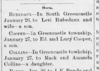other Newspaper clipping from Feb 2, 1888 5930041