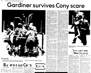 Sports Newspaper clipping from Mar 15, 1976 5930200