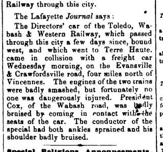 other Newspaper clipping from May 9, 1874 5930871