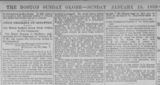 other Newspaper clipping from Jan 15, 1893 5931207