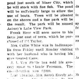 other Newspaper clipping from Aug 12, 1908 5931250