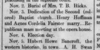 other Newspaper clipping from Jan 1, 1885 5931838