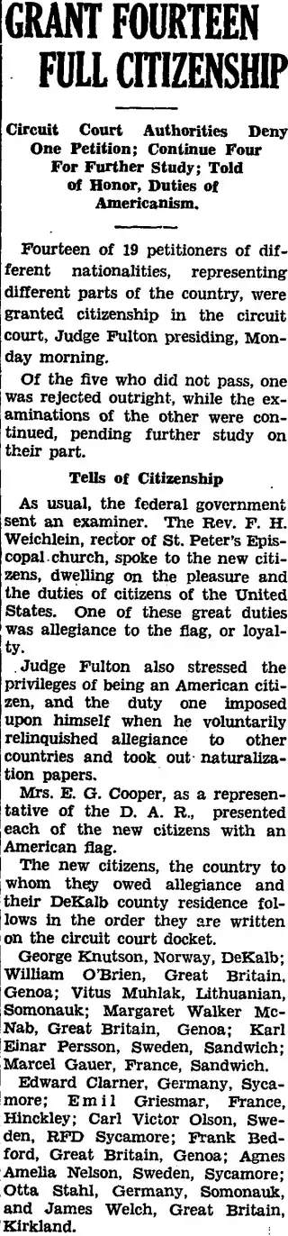 other Newspaper clipping from Sep 13, 1939 5931867