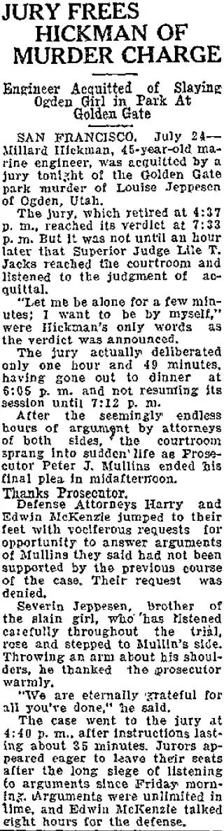 other Newspaper clipping from Jul 26, 1934 5931999