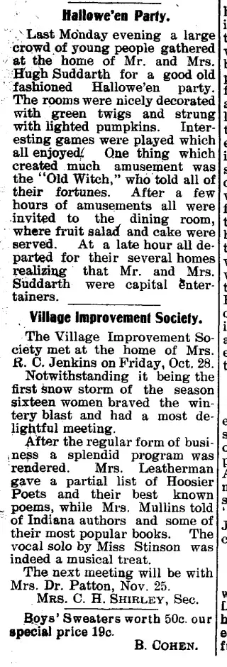 other Newspaper clipping from Nov 3, 1910 5932257