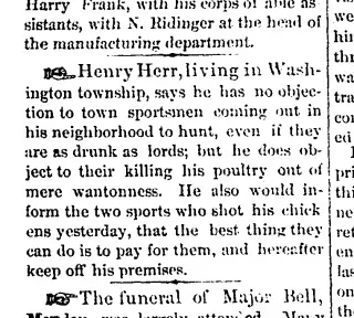 other Newspaper clipping from Nov 11, 1874 5932291