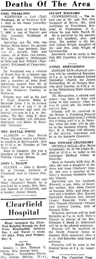 other Newspaper clipping from Mar 13, 1969 5932319