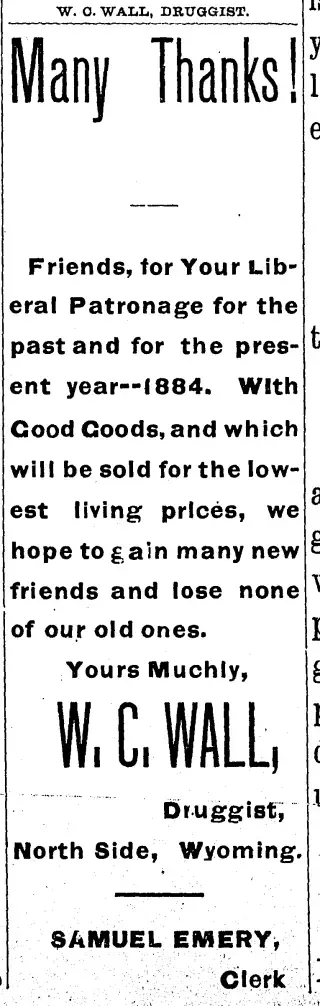 other Newspaper clipping from Jan 31, 1884 5932327