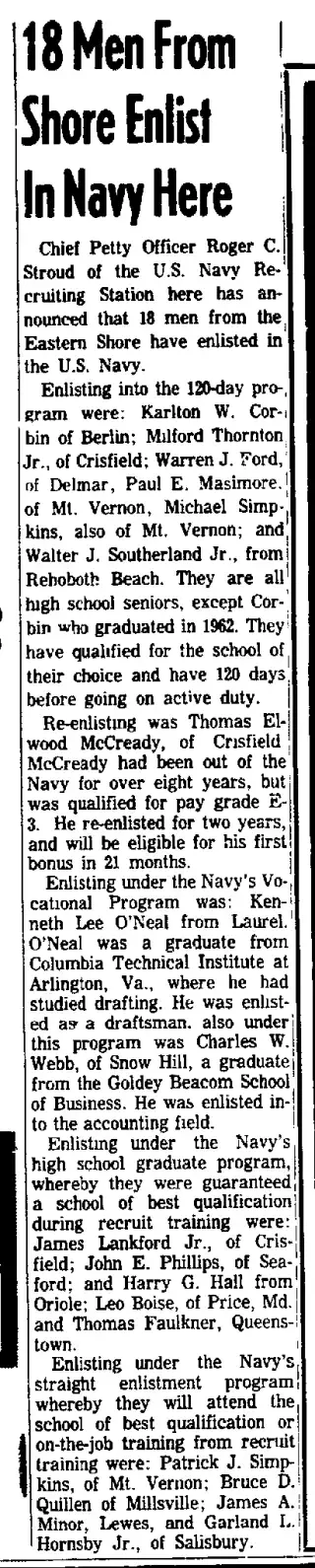 other Newspaper clipping from May 6, 1965 5932545