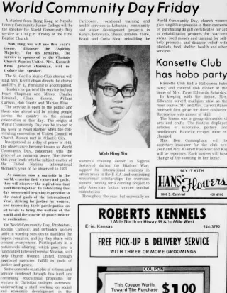 other Newspaper clipping from Oct 29, 1974 5932584